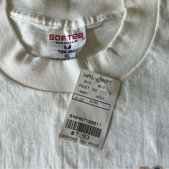 Vintage single stitch 1980’s Walmart t shirt Mississippi NWT graphic print - Picture 7 of 12